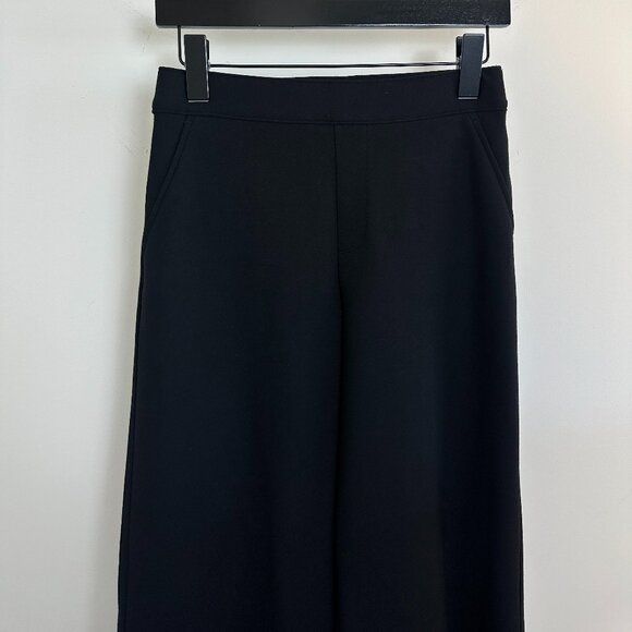 SPANX Smooth PerfectFit Ponte Wide Leg Pants in Classic Black Size X-Small - Picture 4 of 11